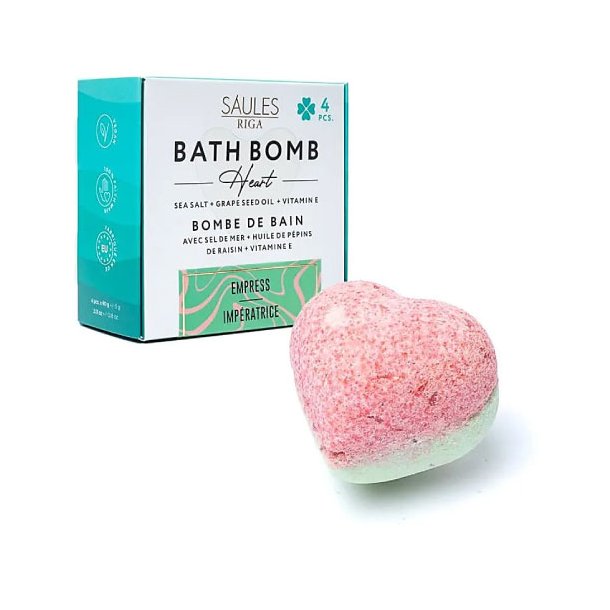 Saules Badebomber - Herskerinde - 4 stk