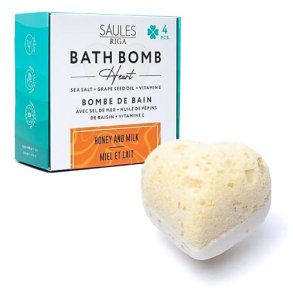 Saules Badebomber - Honning og Mlk - 4 stk