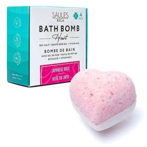 Saules Badebomber - Japansk Rose - 4 stk