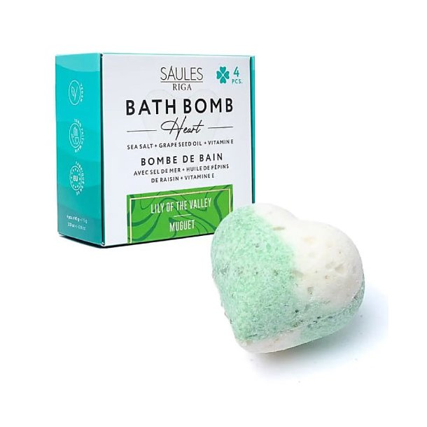 Saules Badebomber - Liljekonval - 4 stk