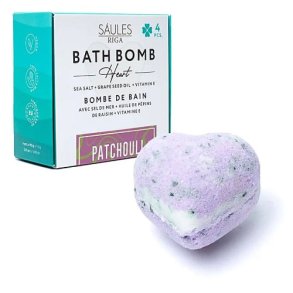 Saules Badebomber - Patchouli - 4 stk