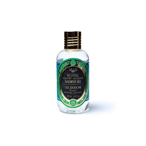 Saules Naturlig Shower Gel - Neutral - 200 ml.