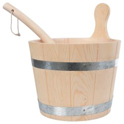 Saunaspand inkl. saunaske og inderspand