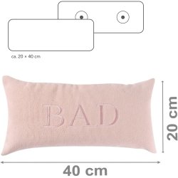 Relaxdays Luksuspude til Spabad med sugekopper - Rosa