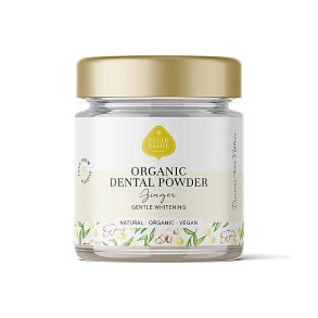 Eliah Sahil Dental Powder Ginger - kologisk - 100 ml.