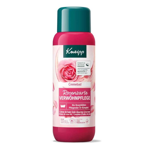 Kneipp Cremebad m. rosenkvarts - 400 ml.