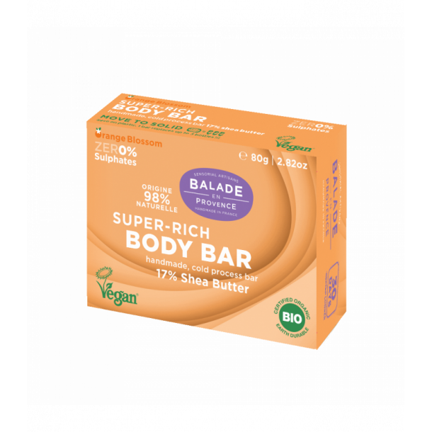 Balade en Provence kologisk Body Bar - 80 g.