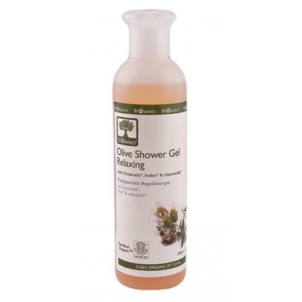 Bioselect Relaxing Olive Shower Gel