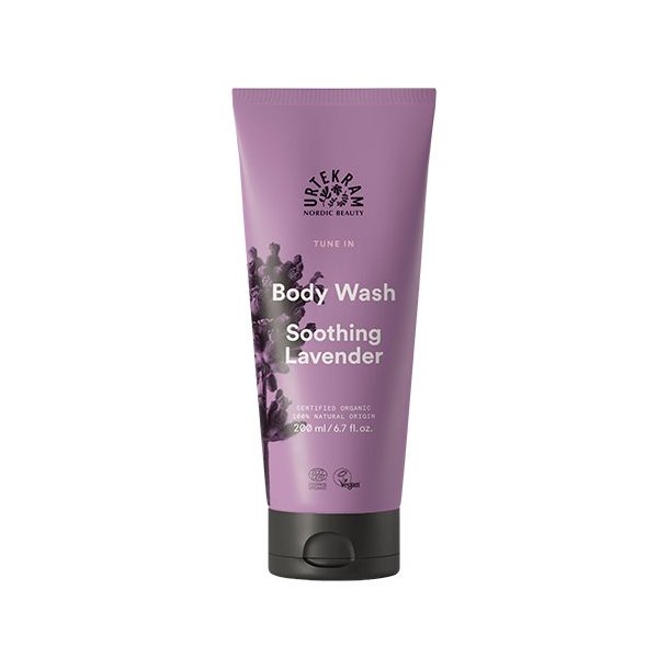 Urtekram Body Wash Soothing Lavender - 200 ml.