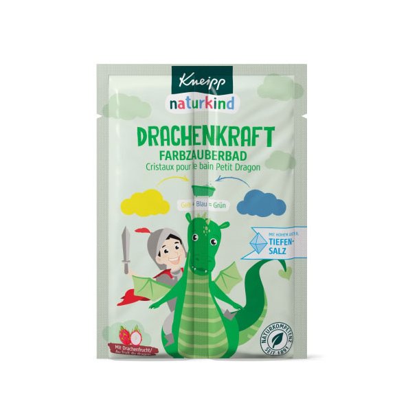 Kneipp Naturbarn farvetryllebad - Dragekraft - 40 g.
