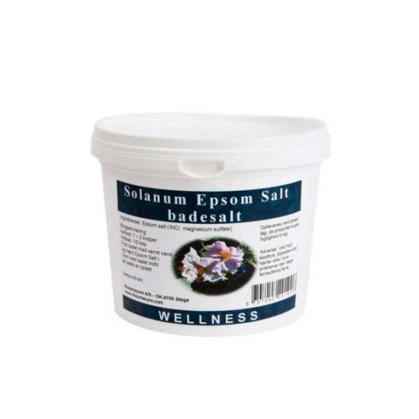Epsom Salt Solanum Badesalt - 1500 g.