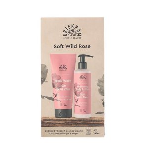 Urtekram Gaveske Soft Wild Rose - Body Lotion & Body Wash