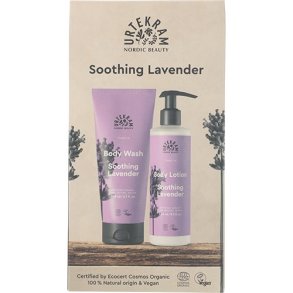 Urtekram Gaveæske Soothing Lavender - Body Lotion & Body Wash