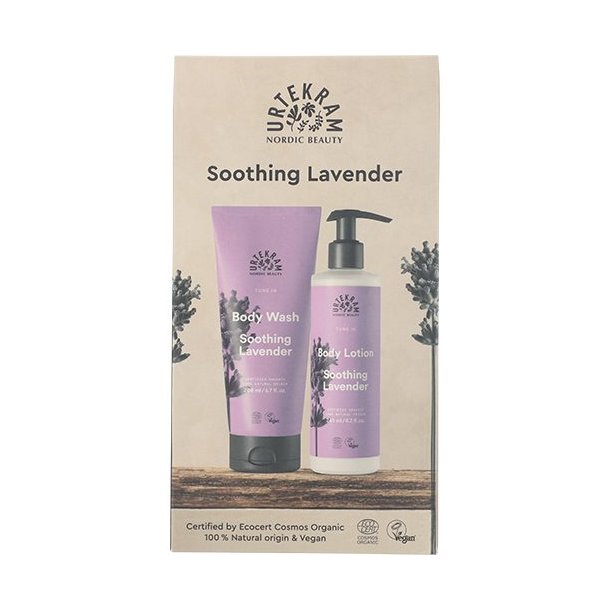 Urtekram Gaveske Soothing Lavender - Body Lotion & Body Wash