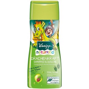 Kneipp Naturbarn Shampoo og Douche - Dragekraft - 200 ml. 