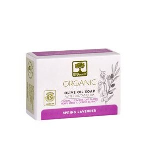 BIOselect AntiCellulite Olive Oil Soap Lavendel, Økologisk - 80 g.