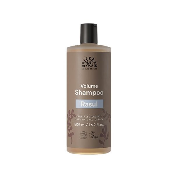 Urtekram Shampoo Rasul til fylde og volumen - 500 ml.