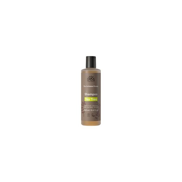 Urtekram Shampoo Tea Tree t. irriteret hovedbund - 250 ml.