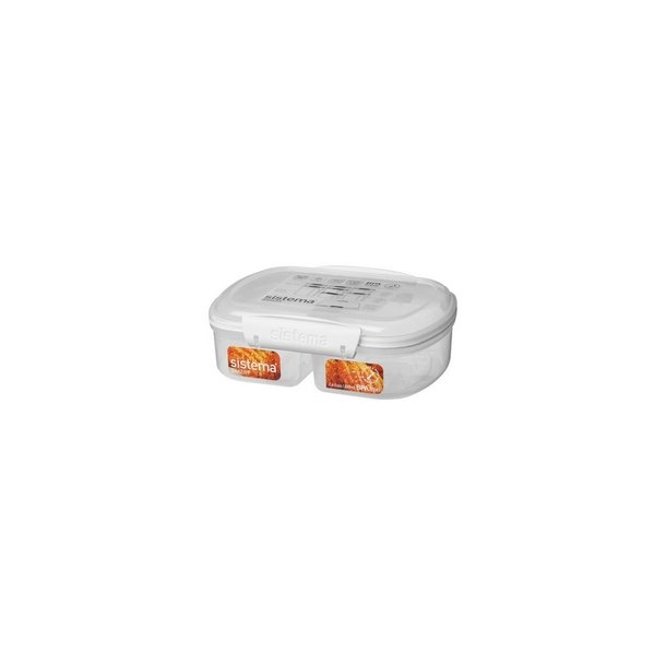 Sistema Todelt Opbevaringsboks 630 ml