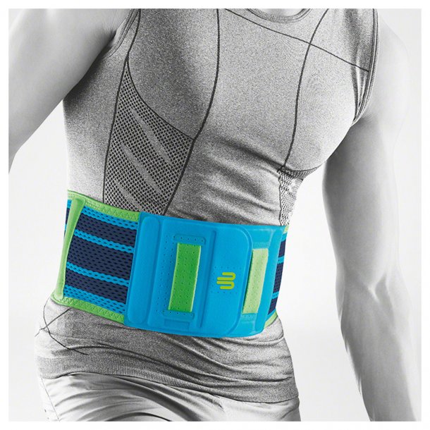 Bauerfeind Sport Rygbandage - Bl/grn