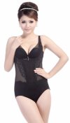 Blonde Bodystocking  slanke corsage.