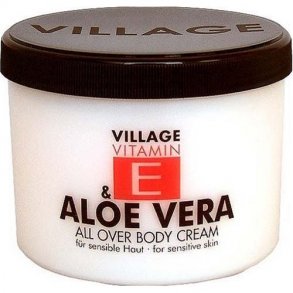 Village Vitamin-E Aloe Vera Creme - 500 ml.