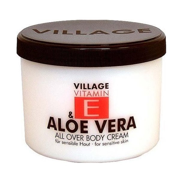 Village Vitamin-E Aloe Vera Creme - 500 ml.