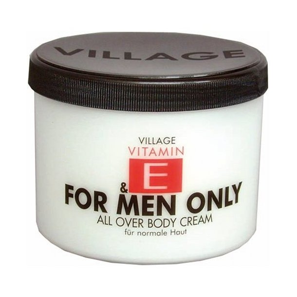 Village Vitamin-E Creme - For Men Only - 500 ml.