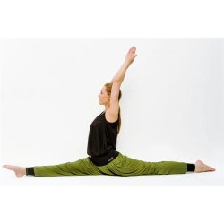 Yogamasti Vinayasa Yogabukser M�rk olivengr�n - M/L