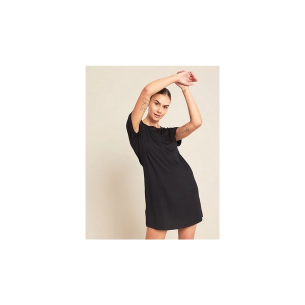Boody Eco Wear Goodnight Nightdress i kologisk i bambus - Sort