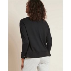 Boody Eco Wear Women's Weekend Crew pullover i �kologisk bambus - sort 