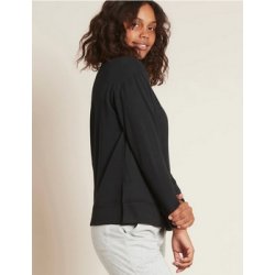 Boody Eco Wear Women's Weekend Crew pullover i �kologisk bambus - sort 