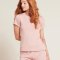 Boody Eco Wear Goodnight Sleep Tee i kologisk bambus - Dusty Pink