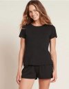 Boody Eco Wear Goodnight Sleep Tee i kologisk bambus - Sort