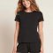 Boody Eco Wear Goodnight Sleep Tee i kologisk bambus - Sort