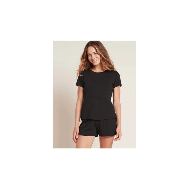 Boody Eco Wear Goodnight Sleep Tee i kologisk bambus - Sort
