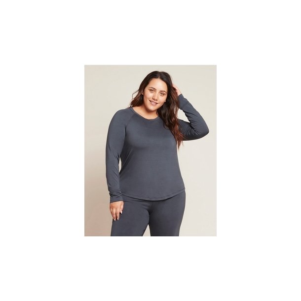 Boody Eco Wear Goodnight Raglan Sleep Top i kologisk bambus - Storm