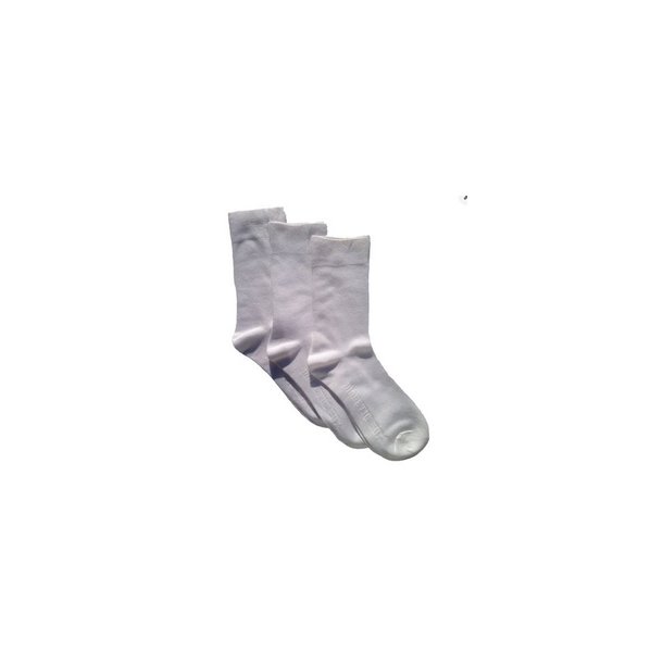 Bamboo Pro strmper 3 par/42-46 - Hvid