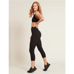 Boody Eco Wear Sport Tights 3/4 hjtalje Dame Motivate i kologisk bambus - sort 