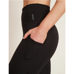 Boody Eco Wear Sport Tights 3/4 hjtalje Dame Motivate i kologisk bambus - sort 