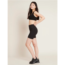 Boody Eco Wear Sport Tights 5" hjtalje Dame shorts Motivate i kologisk bambus - sort 