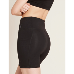 Boody Eco Wear Sport Tights 5" hjtalje Dame shorts Motivate i kologisk bambus - sort 