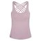 Niyama Essentials NIRA Yoga Tank Top med integreret BH - Grey Lavender
