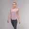 Niyama Essentials NIRA Yoga Tank Top med integreret BH - Grey Lavender