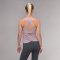 Niyama Essentials NIRA Yoga Tank Top med integreret BH - Grey Lavender