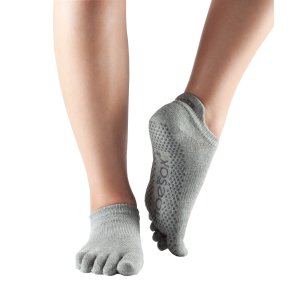 ToeSox Sokker Lavtsiddende Helt Heather Grey