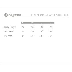 Niyama Essentials NIRA Yoga Tank Top med integreret BH - Grey Lavender