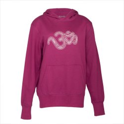 Bodhi oversize Hoodie med OHM symbol - �kologisk bomuld