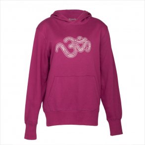 Bodhi oversize Hoodie med OHM symbol - kologisk bomuld