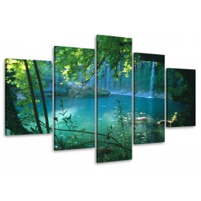 Stemningsbilleder med vandfald 100 x 50